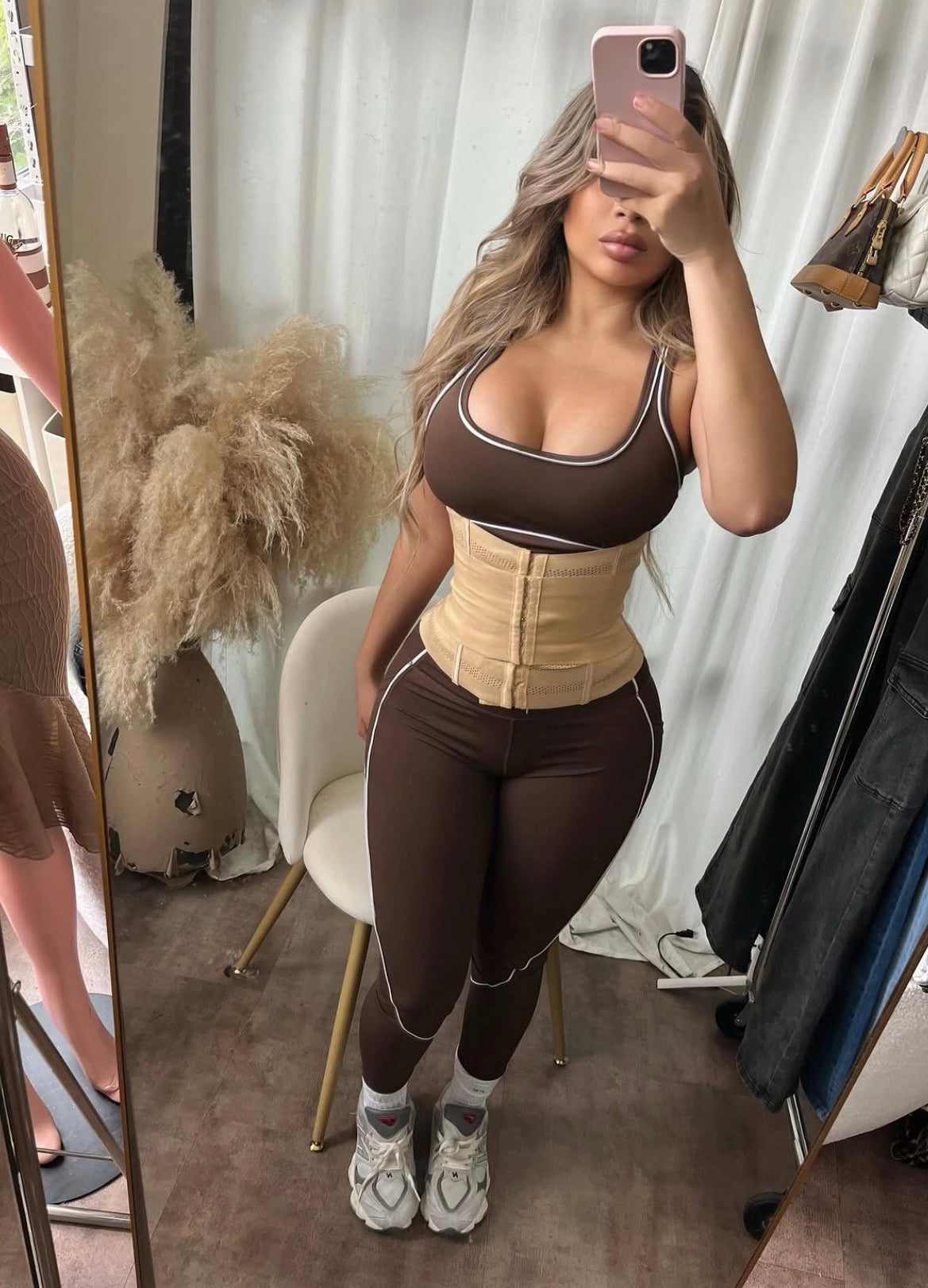 Gia Double Clip Faja(Beige)