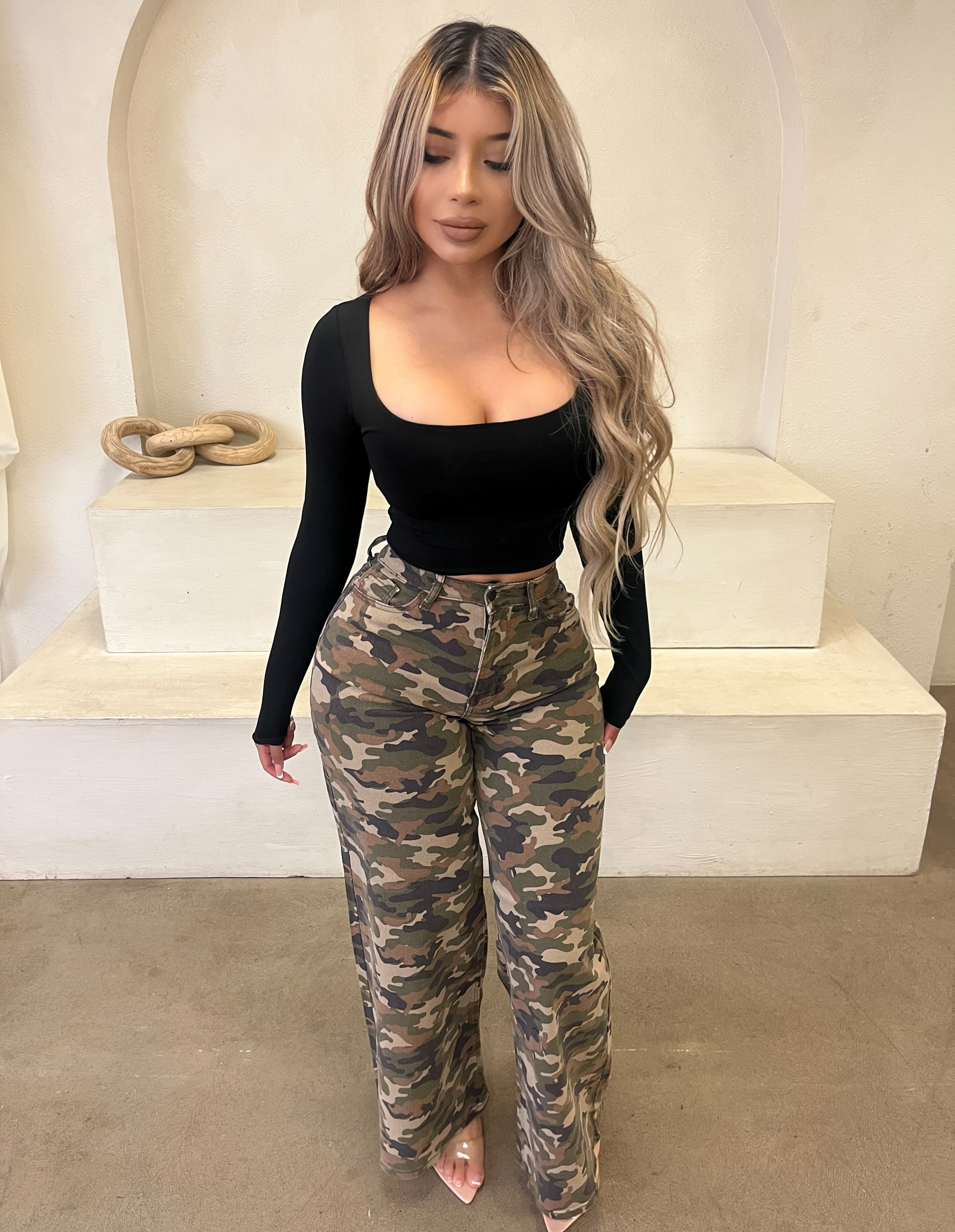 Leo Camo Pants(Camo Washed)