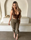 Ryan Cargo Joggers(Olive)